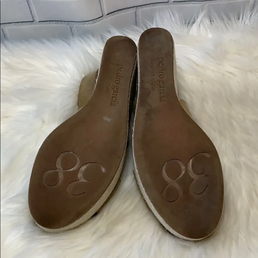 Pedro Garcia Espadrille Salon‎ Shoes Size 38/7.5-8